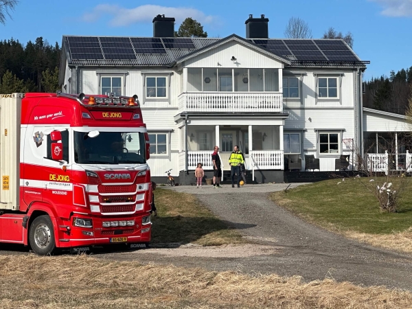 De verhuizing naar Zweden