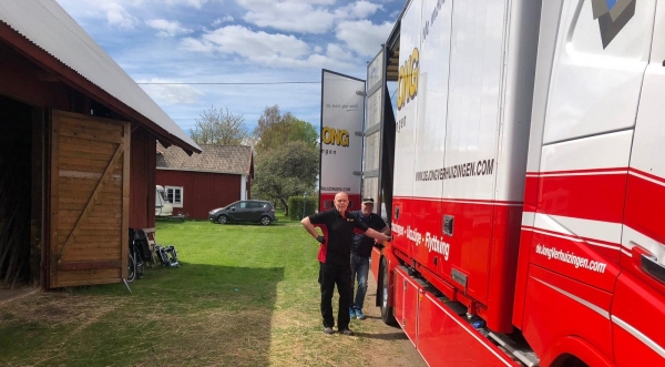 Een verhuizing in Scandinavie